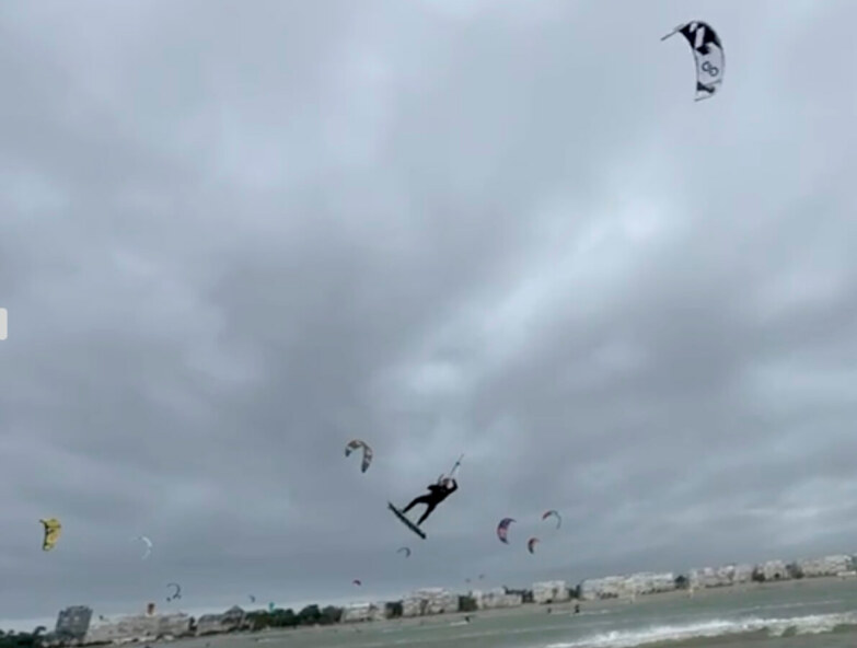 backloop kiteloop à la baule