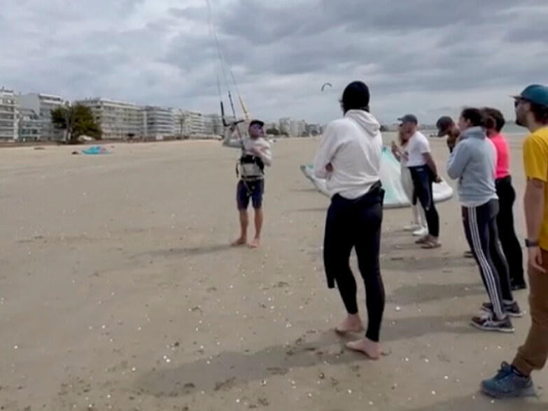 Clinic pilotage kitesurf NewKite OLK La Baule 2025