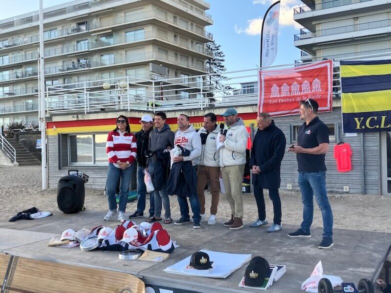 Derby kite and wing La Baule 2026 podium kitesurf